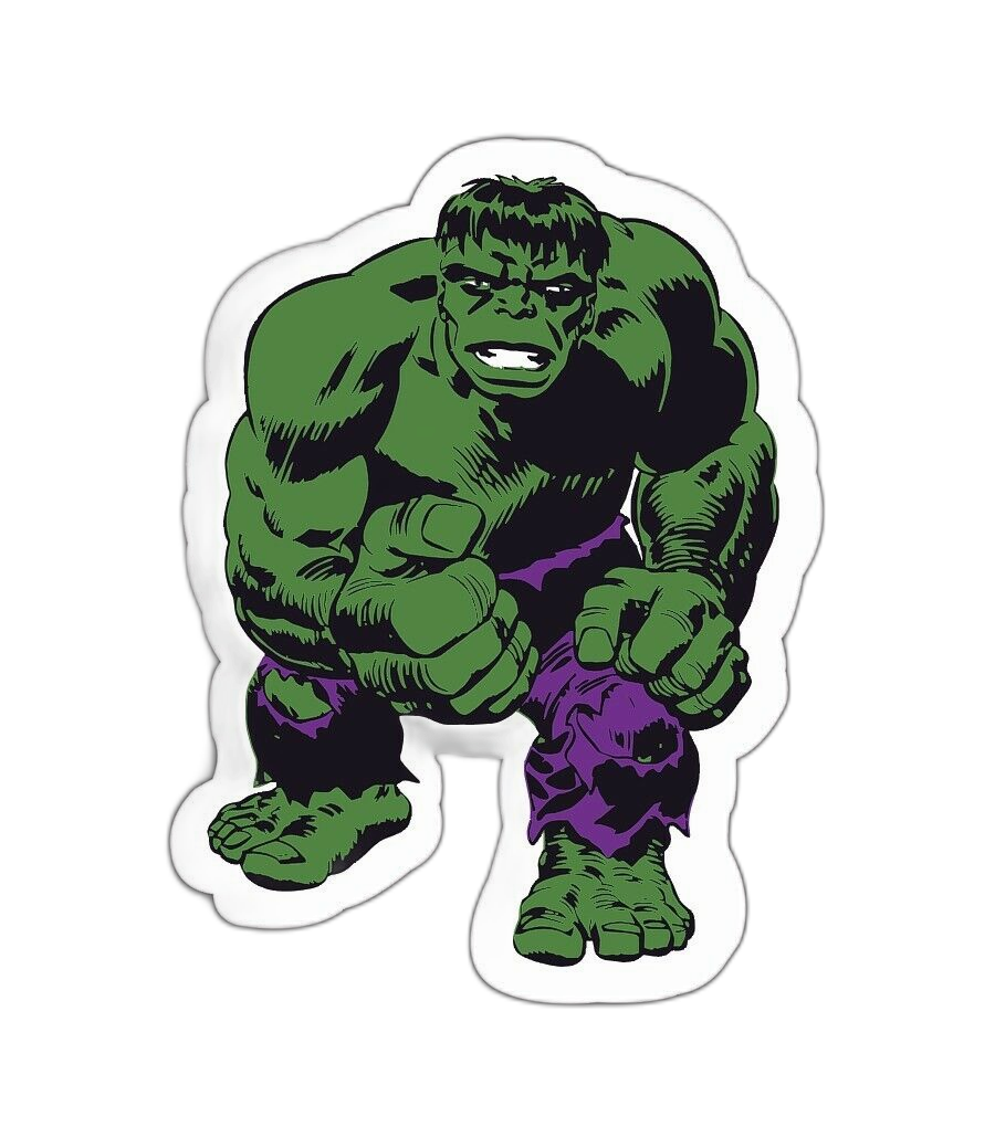 The Hulk Cartoon Sticker Decal