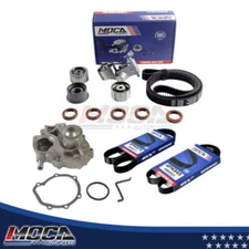 Fit 06-08 Subaru Outback 2.5L SOHC Timing Belt Kit Water Pump Serpentine Belt