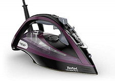 Image of Tefal FV9830G0 Steam Iron Ultimate Pure Powerful 0.35L 3000w Black & Purple