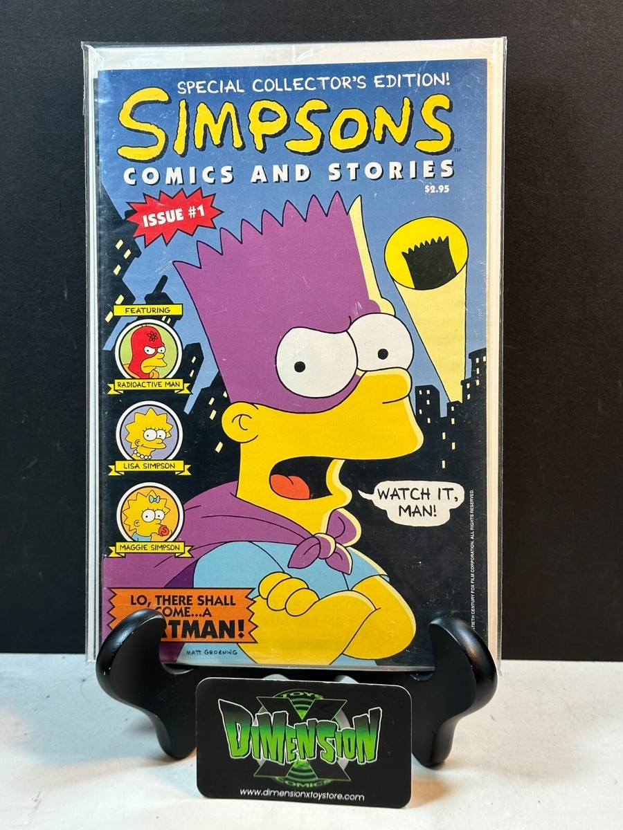 SIMPSONS COMIC AND STORIES #1 SPECIAL COLLECTORS EDITION NM 1993