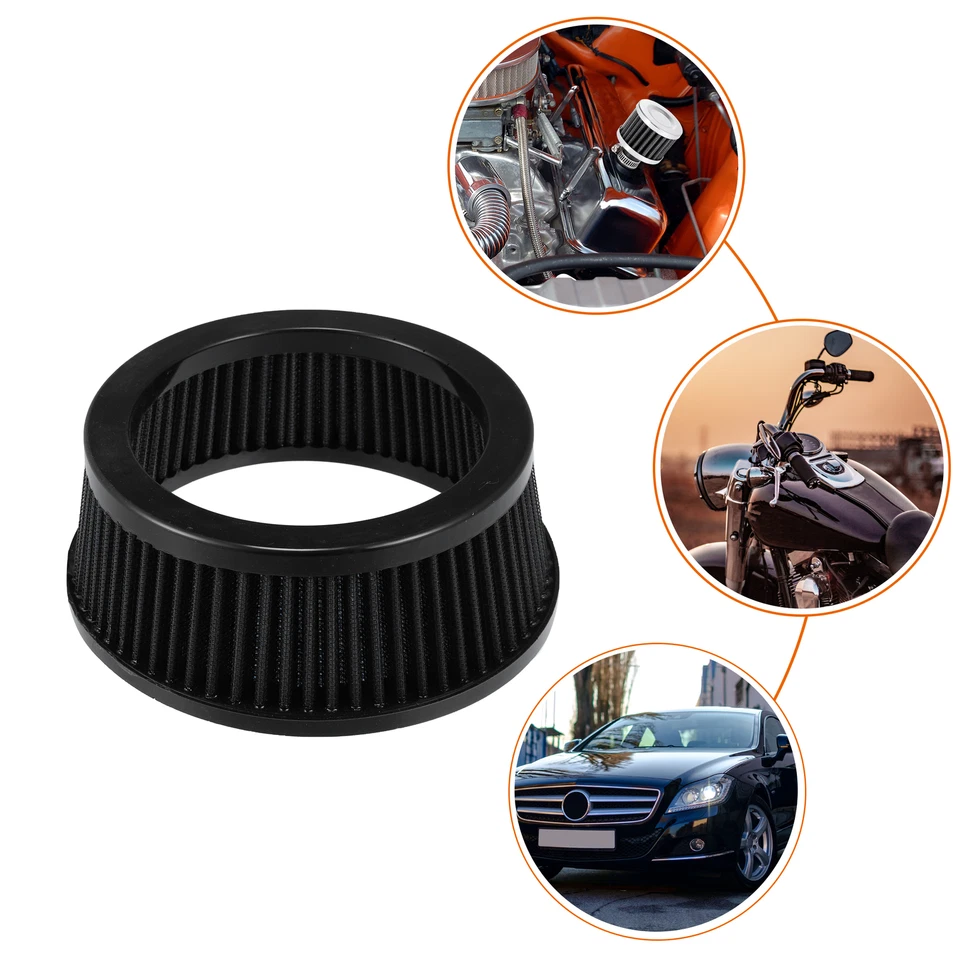 Filtro de aire de repuesto para Harley-Davidson Iron 1200 2018-2020 negro Foto 3 de 4