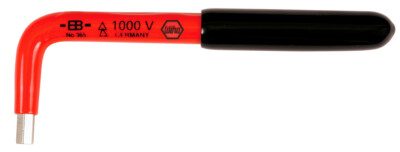 Wiha 13656 Insulated Hex Key 6.0mm x 140mm