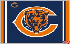 Chicago Bears 3x5 Flag Man Cave Flag 3 x 5 Banner Football New USA Da Bears C