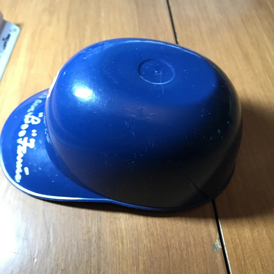 Dave Boo Ferriss Signed Small Plastic Batter Helmet Boston Red Sox - Image 3 of 4