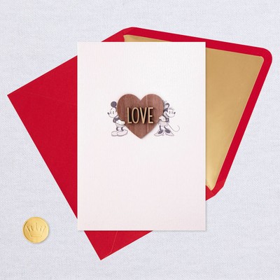 Disney Hallmark Signature Mickey Mouse Happy Anniversary