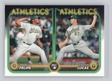 Easton Lucas | Angel Felipe 2024 Topps Update Series Baseball #US306 Rookie RC