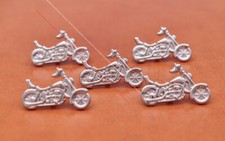 10X Retro Silver Biker Motorcycle Moto Rivet Stud Leathercraft Concho Rivetback