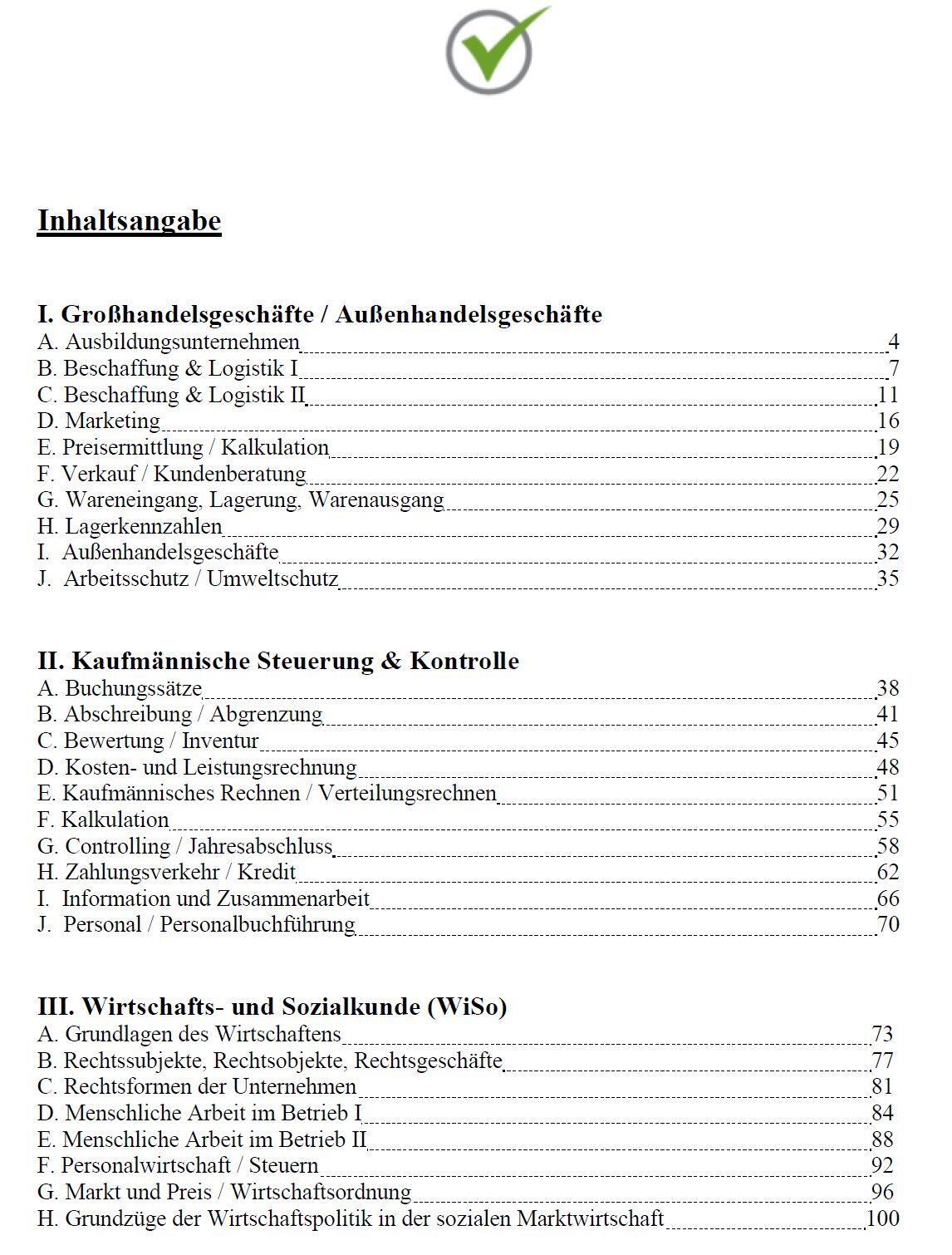 Thumbnail - Top-prüfung Kauffrau/kaufmann Groß- Und Außenhandel - 400 Testaufgaben