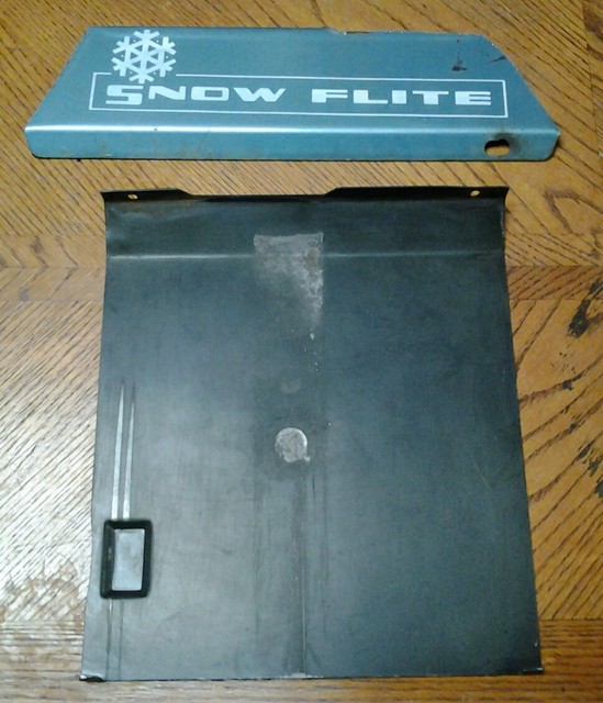 Vintage MTD Snow Flite 5HP Snowblower Bottom Frame Cover Drive Shield