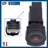 Partsline Warning Schalter 8 Pins Schwarz FüR Dacia Renault Duster Logan