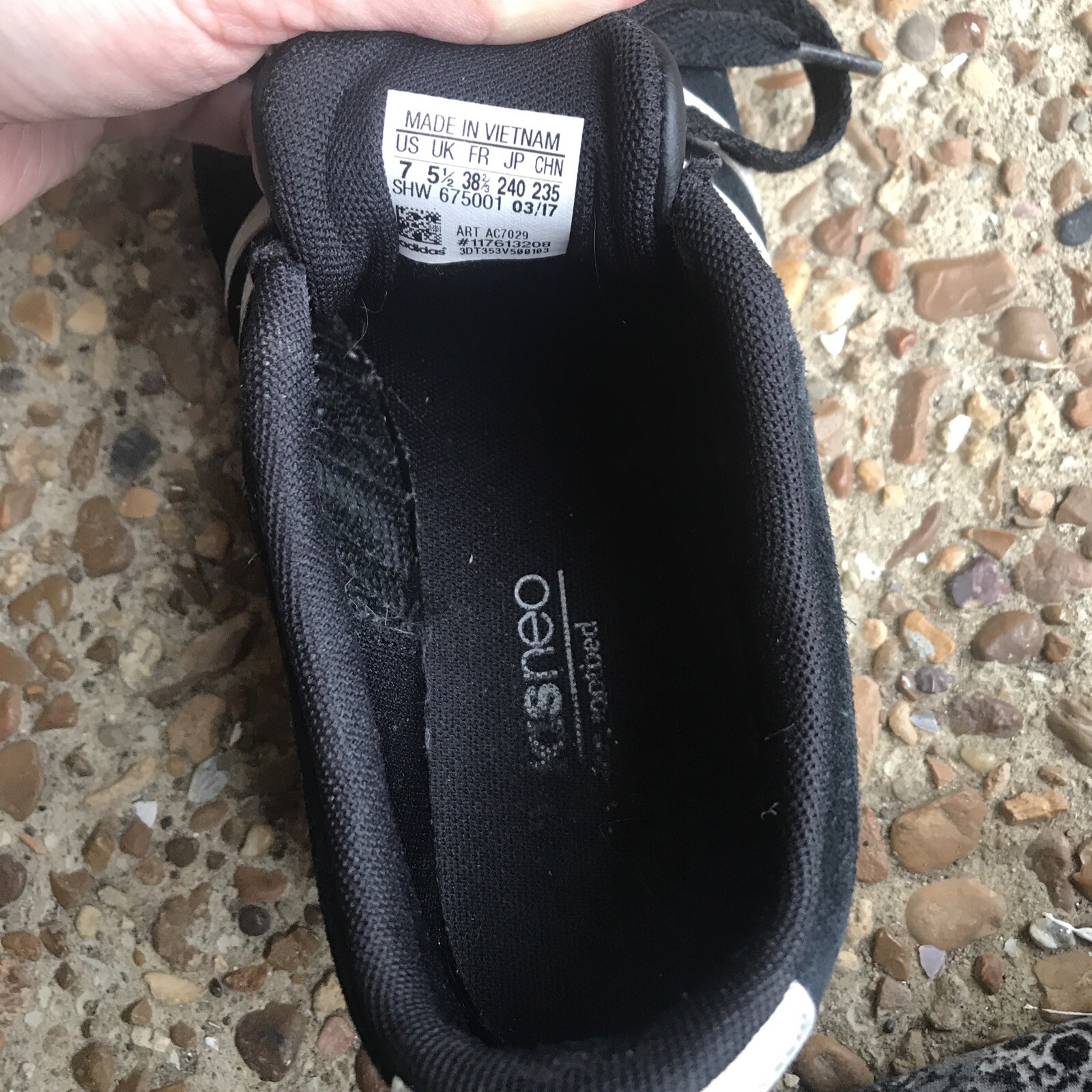 adidas neo courtset black