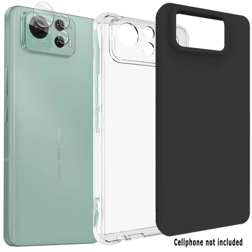 Shockproof Anti-Bubble Camera Lens Protector Soft Case for ASUS Zenfone 12 Ultra