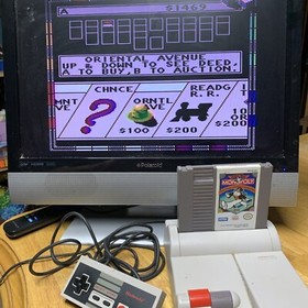 Monopoly NES Tested Works Nintendo Entertainment System ￼Parker Bros. Board Game