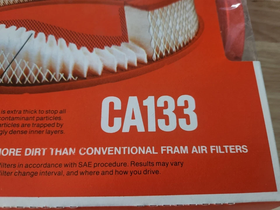  Fram CA133 Air Filter new in box  v8  Cougar Mustang 289 352 390 428  - Image 4 of 4