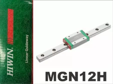 Hiwin MGN12H Linear Guides MGN Series Linear Bearings / 40mm to 2000mm Long