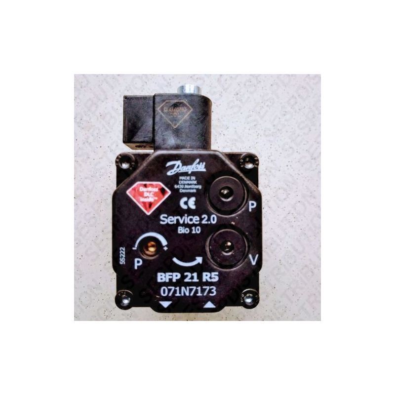 Pompe à fioul Danfoss BFP 21 R5 Diamond Bio 10 avec électrovanne intégrée 071N7173