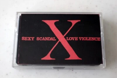 X Japan Cassette Tape X LIVE 1985.6 Sexy Scandal Love Violence - Image 1 of 4