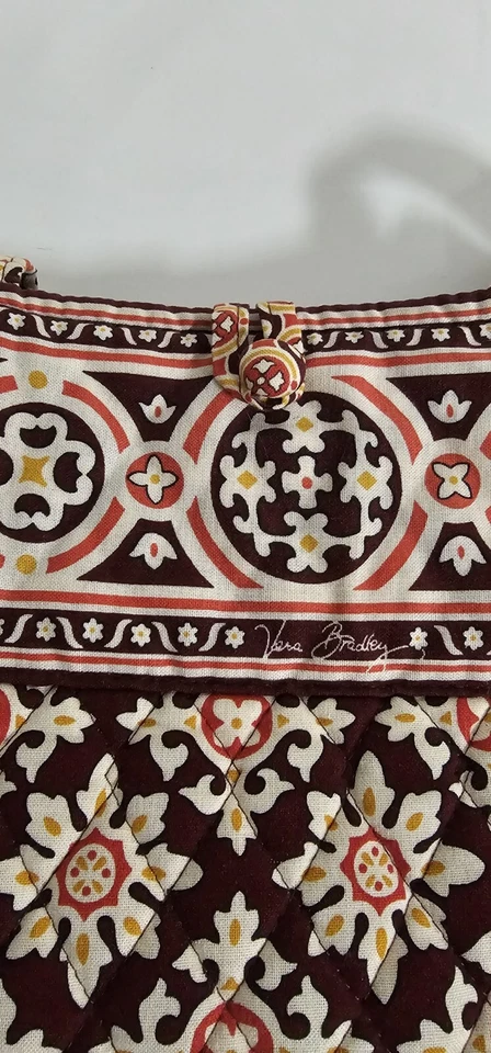 Vera Bradley Brown Medallion Button Women's Tote Bag - Image 4 of 4