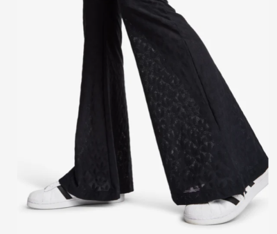 ADIDAS ORIGINALS FASHION MONOGRAM LACE FLARED LEGGINGS BNWT