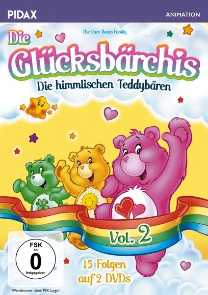 DIE GLÜCKSBÄRCHIS-DIE HIMMLISCHEN TEDDYBAEREN - VOL.2++++ 2 DVD NEU - Bild 1 von 1