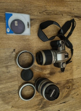 Pentax MZ-30  Tamron lens Twilight blue extra Tamron long lens