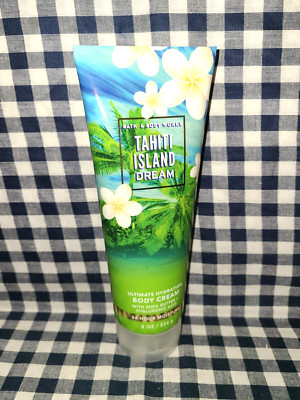 ALL NEW Tahiti Island Dream 8 oz Ultimate Hydration Body Cream Bath & Body Works