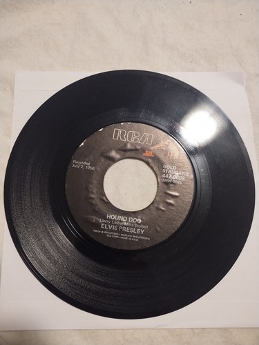 Elvis Presley "Hound Dog" "Don't Be Cruel" 45 NM & Tested Jukebox