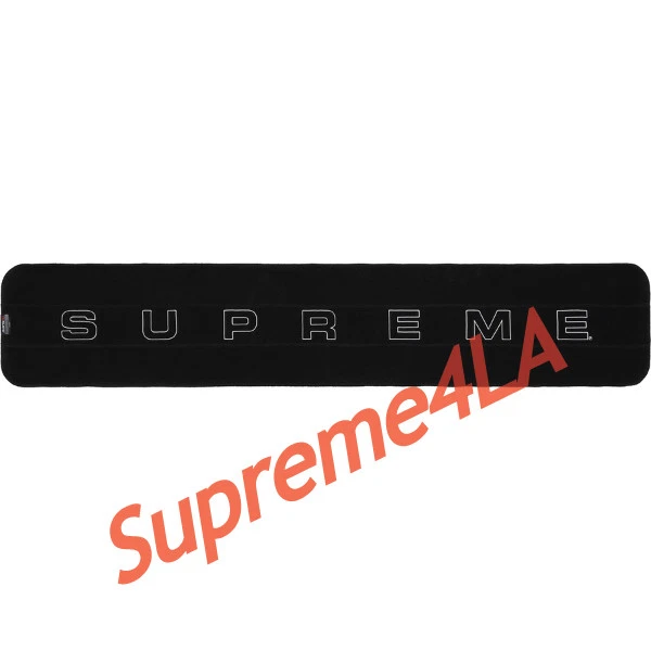 Foulard Supreme 18F/W Polartec® noir 1000% authentique 