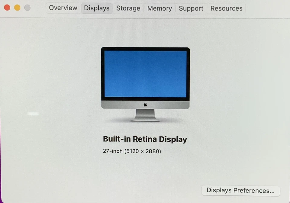 Apple iMac 5K 27 Inch 2017 4.2 GHz Core i7 3TB SSD 64GB RAM Ramden Pro 580 8GB - Image 4 of 4