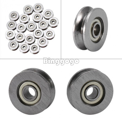 10PCS V623ZZ Skateboard Bearing Miniature Bearing V-groove bearings 3X12X4mm