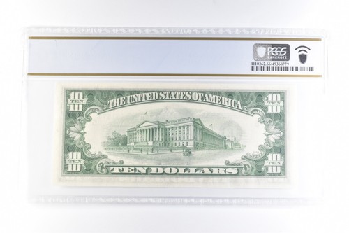 1950 $10 Richmond VA FRN Fr#2010-E Gem Unc 66 PPQ PCGS *6062 - Picture 2 of 3