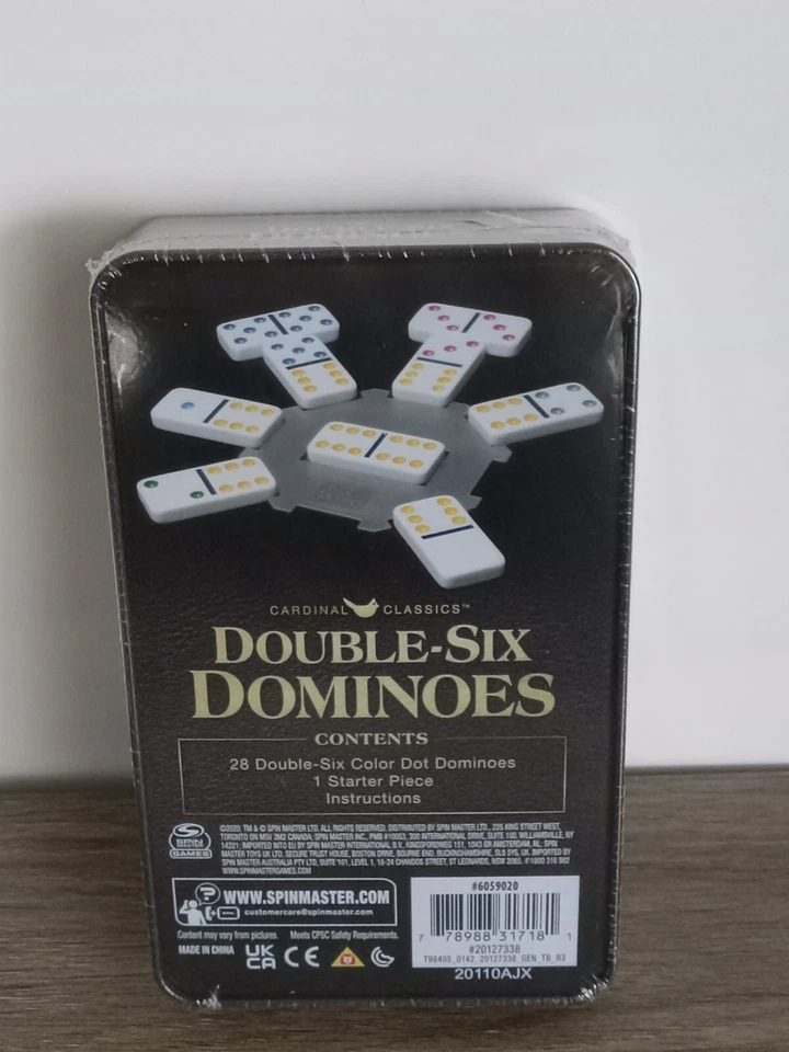 Double-Six Dominoes Spin Master Games NEW - Image 2 of 2