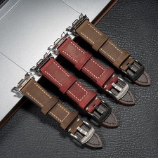 Genuine Leather Band Wristband Strap for Galaxy Watch 8 40mm/44mm 8 Classic 46mm