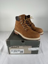 Timberland 6 Inch Classic Waterproof Boots Rust Honey Youth Size 5.5 Junior
