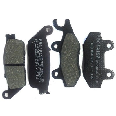 Bremsbeläge SET Vorne + Hinten für Daelim Roadwin (VJ125) 04-09 FA197 + FA196