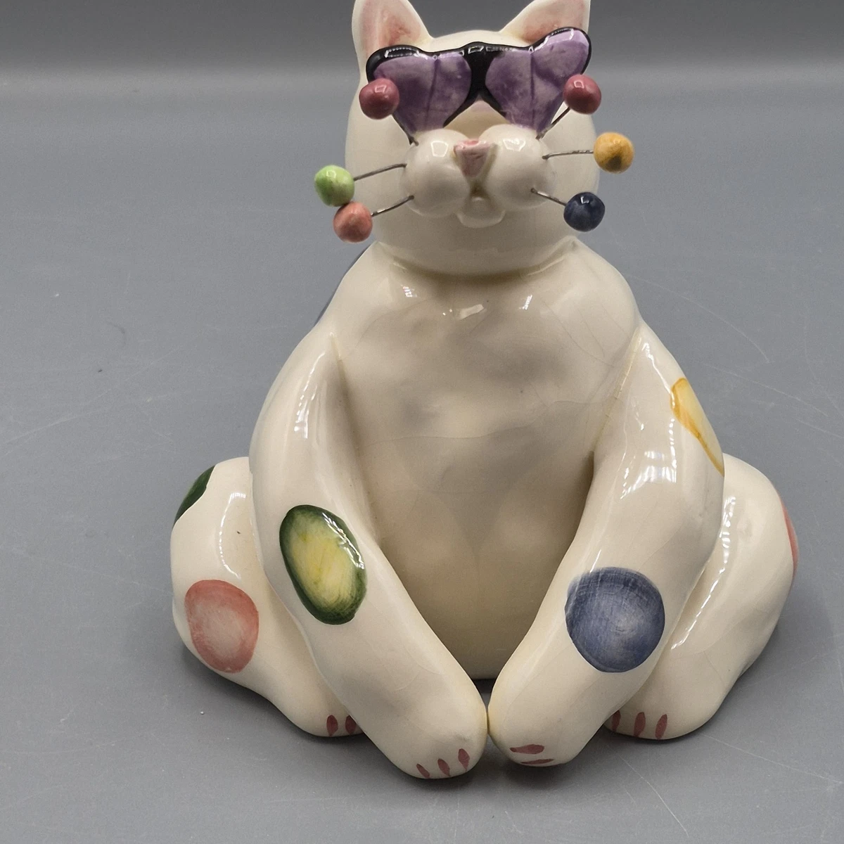WhimsiClay Collectible Cat Figurines for sale | eBay