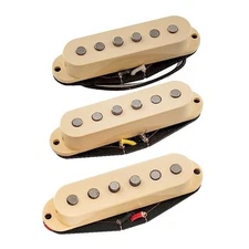 Artec SSA-12 Vintage Style Staggered Alnico 5 Single Coil Neck Middle Set
