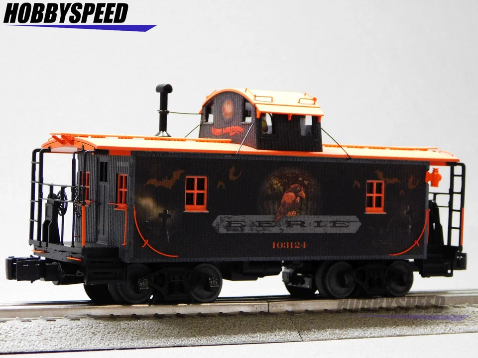 LIONEL EERIE VISION N6B CABOOSE #103124 glow in dark hallowen elrx 2426780 NEW - Image 2 of 4
