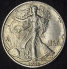 1936-S "High Grade" Walking Liberty Silver Half Dollar 50C - COINGIANTS -