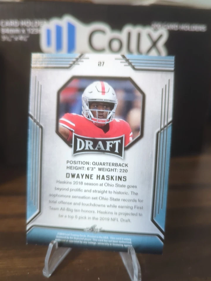 🔥2019 Leaf Draft Picks Dwayne Haskins RC #27🔥 - Image 2 of 2