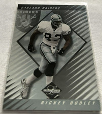 2000 Leaf Limited Football Rickey Dudley Oakland Raiders #40 #d 0169/5000