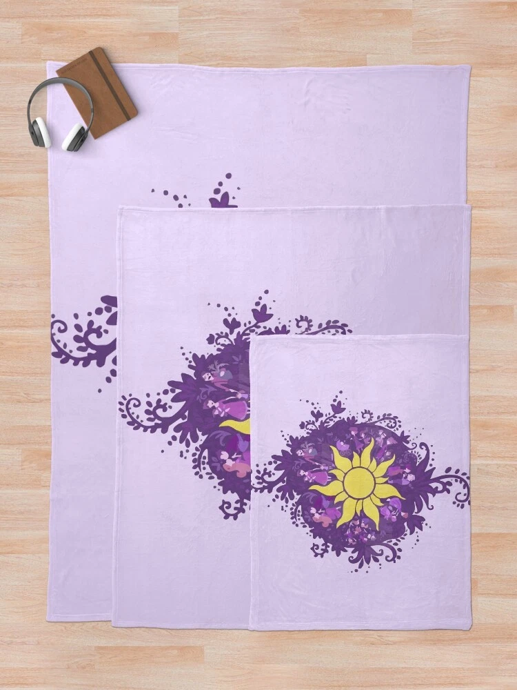 Disney Tangled Sun Kingdom Dance Cozy Fleece Blanket