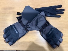 DAKINE XL NEW Snowboard Gloves Leather Scout Carbon