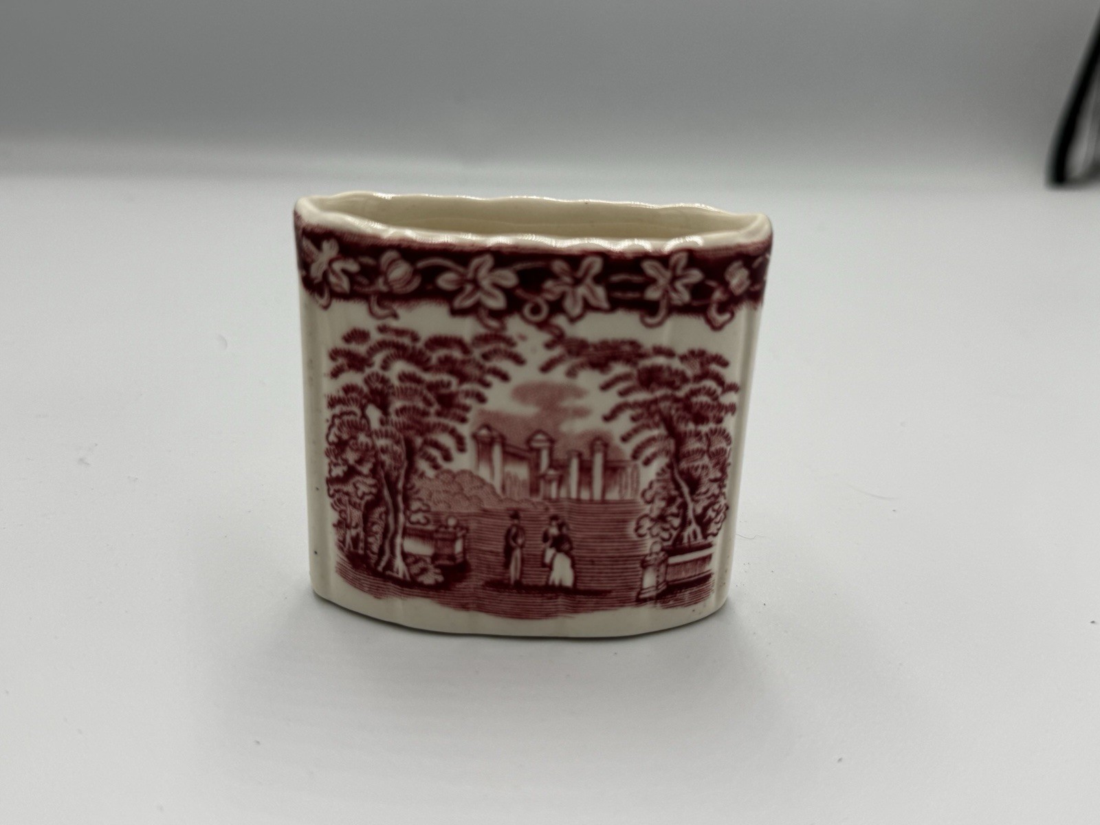 Vintage Mason’s Vista England MCM 50’s Toast Holder And Toothpick Holder