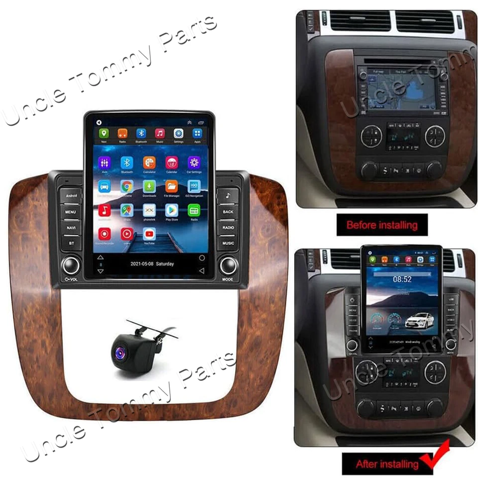 For Chevrolet Impala 2007-2013 Carplay Car Stereo Radio GPS Navi DSP 2+32GB Foto 3 de 4