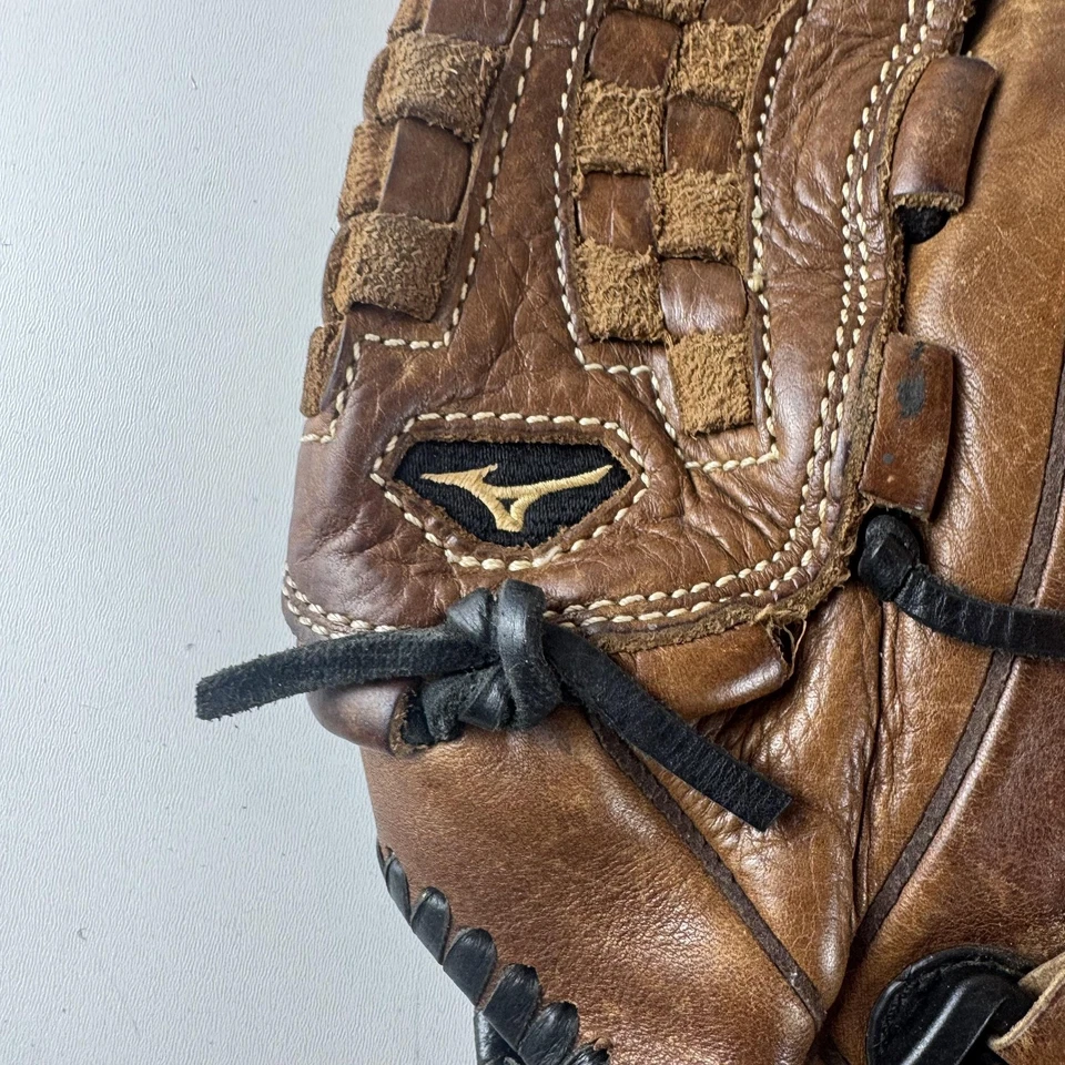 Guante de béisbol softbol Mizuno MVP GMVP1250F1 12,5 pulgadas cuero red cerrada adulto Foto 2 de 4