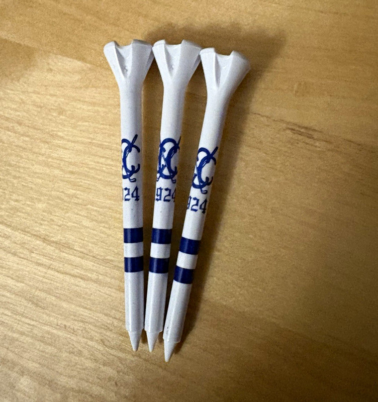Congressional Country Club Centennial Anniversary logo golf tees Limited edition