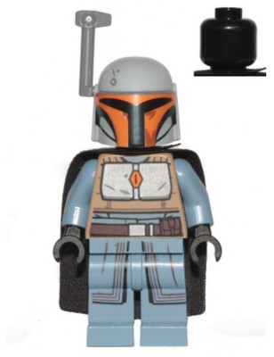 LEGO  Minifigur - Star Wars - sw1077 - Mandalorian Tribe Warrior aus 75267