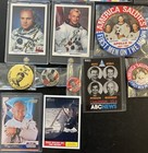 Aviation/Aeronautics Lot/Autographs, Pins & Cards/Glenn Jr., Lovell, Lindbergh + — photo 5