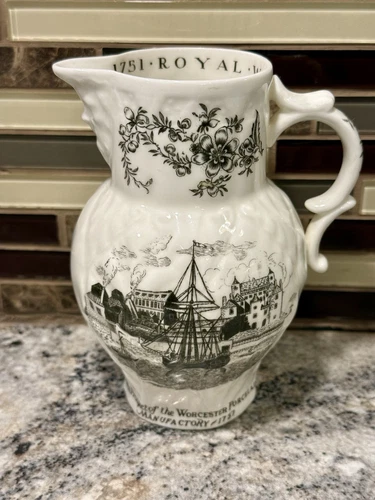 Vintage Royal Worcester 1751-1951 Bicentennial Commemorative Jug Pitcher 